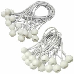 Tendeur Elastique,Sandow Elastique,30 Pièces Tendeur Bache pour Bannière, Bâche,