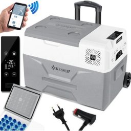 Glacière à compresseur électrique Glacière de congélation, Avec commande app Raccordement usb 12/24