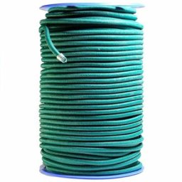 Tecplast - Sandow élastique Vert 40 mètres 9SW - Qualité pro - Tendeur pour bâche de diamètre 9 mm