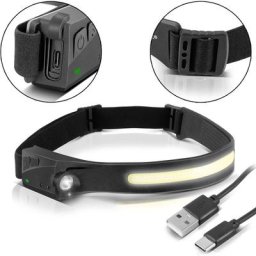 Lampe frontale led ALS-350 st Lampe frontale puissante / lampe de travail / lampe frontale avec