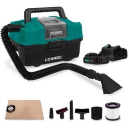 Aspirateur multi-usage portatif 20V – Bac de 15L - Récupération de poussières - accessoires inclus