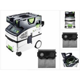 Ctl midi i Cleantec Aspirateur mobile 15l Classe de poussière l + Sac filtre Longlife + Accessoires