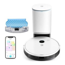 Aspirateur robot yeedi vac station-aspire et serpillère 2 en 1, station de vidange automatique,