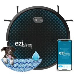Eziclean - Robot aspirateur laveur connecté ® Aqua connect x550 - Noir