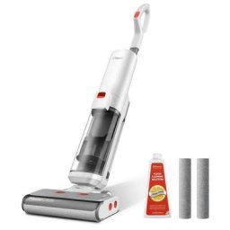 Ultenic - AC1 - Aspirateur Balai Sans Fil - Nettoyeur Sec/Humide -15000Pa - Autonomie 45min - Eau /