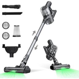 P12 - Aspirateur balai sans fil - 33 kPa - Puissant - Anti-enchevêtrement - Lumière led Vertect™