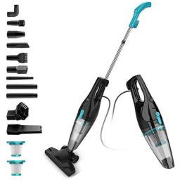 Aspirateur Inse R3S avec câble, aspirateur balai 2 en 1 et aspirateur à main sans sac, 9