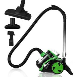 Aspirateur traîneau sans sac Silencieux Cyclonique - Compact et Léger - Puissant 900W - Filtre Hepa