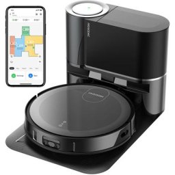 PROSCENIC FLOOBOT X1-Aspirateur Robot Laveur 2 en 1-Station d'auto-vidage-PathPro™ Navigation