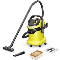 Karcher Aspirateur eau et poussières wd 5 V-25 5 22 - cuve metal inox 25l