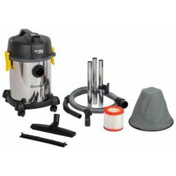 Aspirateur eau et poussières sans sac avec fonction souffleur - 1200W 18L inox Steiner