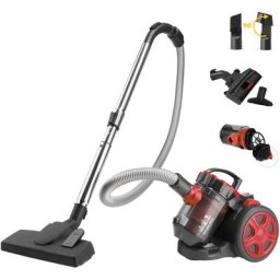 Aspirateur sans sac max. 900 watts Technologie multi-cyclonique Aspirateur traîneau avec