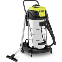 Aspirateur eau et poussière Aspirateur eau et poussiere 16 kPA 3000 w 100 l - Noir, Argent, Jaune