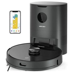 Aspirateur Robot Laveur Airrobo T10 - avec Station d'Auto-vidage de 3,3L-Autonomie 250 min