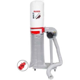 Aspirateur à copeaux de bois 100 l 400 v - 750 w + 2,5 m de flexible ABS1080-400V Holzmann