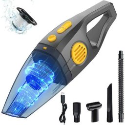 Aspirateur portatif sans fil portable, haute puissance 150 w, forte aspiration 8000 pa, utilisation