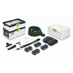 Aspirateur 18V cleantec ctlc sys hpc 4 i-plus + set Energie sys 18 v 4 x 4 /tcl 6 duo Festool 576944
