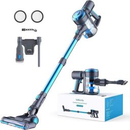 Aspirateur sans Fil à Batterie, Aspirateur Balai sans Fil 6 en 1 Aspirateur Balai Electrique