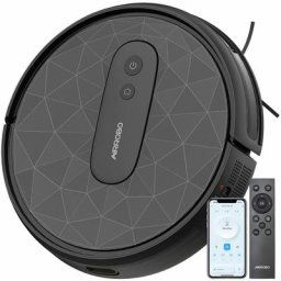 Aspirateur Robot-AIRROBO P20-2800Pa Forte Aspiration Aspirateur Robotique Silencieux, Contrôle avec