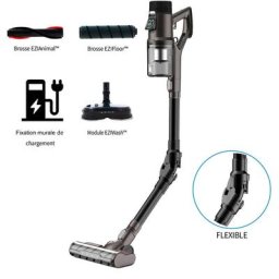 Aspirateur balai sans fil Eziclean Cycloboost R8 Wash - Gris