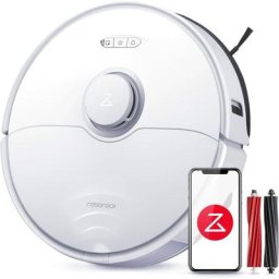 S8,Robot aspirateur Puissance de 6000 Pa Brosse DuoRoller Système VibraRise® PreciSense® LiDAR