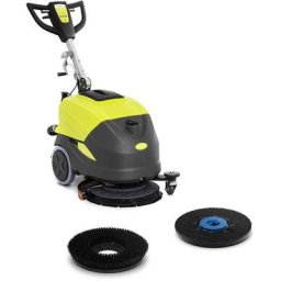 Autolaveuse Autoportée Laveuse Sol Professionnelle Batterie Max.2H 850w 1450m2/h - Noir, Blanc