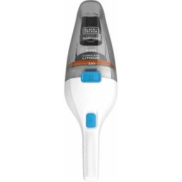Black&decker - Aspirateur à main 8W Blanc Sans fil Système vidage facile Aspirette de table miettes