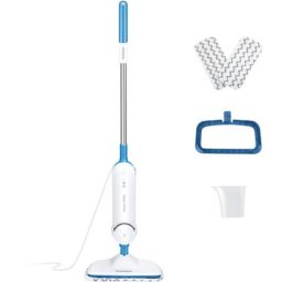 Koticidsin - Balai Vapeur,TB04, 99,9% des Bactéries Tuées sans Produit Chimique, 1300W, Vertical, 3