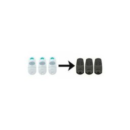 Beurer - Accessoire pour Telecommande Came TOP432NA 3 pieces. Frequence de code fixe 433,92 MHz.
