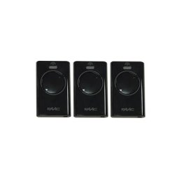 Lot de 3 télécommandes Faac xt2 868 slh lr noir - 7870091 (ne pas confondre avec xt2 433 slh)