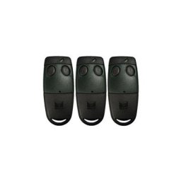 Cardin - Lot de 3 télécommandes s449 qz2 verte - 433.92 mhz, code tournant - s 449 qz/2