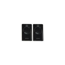 Lot de 2 télécommandes Faac xt2 868 slh lr noir - 7870091 (ne pas confondre avec xt2 433 slh)