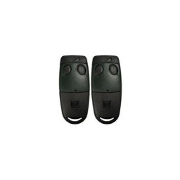 Cardin - Lot de 2 télécommandes s449 qz2 verte - 433.92 mhz, code tournant - s 449 qz/2