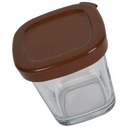 Pot + couvercle marron (SS-1530000808) Yaourtière SEB