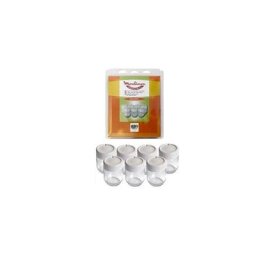 Moulinex - Lot de 7 pots en verre avec couvercle (A14A03) Yaourtière