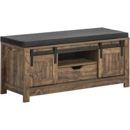 FSR118-N Meuble de Rangement à Chaussures Armoire à Chaussures Banc à chaussure Meuble d'entrée