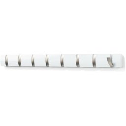 Porte manteaux Flip 8 crochets Blanc - Blanc