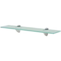 Tagère murale en verre 50 x 10 cm 8 mm Vidaxl Transparent