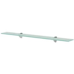 Tagère murale en verre 80x20 cm 8 mm Vidaxl Transparent