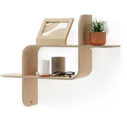 Umbra - Shelf Rangement mural 62x47x15cm Natural - natural
