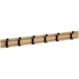 Five Simply Smart - Patère en bambou 6 crochets - Beige - Porte manteaux - l 60 cm - Livraison
