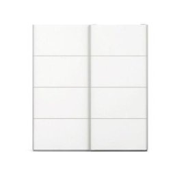Veto Armoire 2 portes, avec 3 tablettes de rangement amovibles, largeur 182 cm, blanc.
