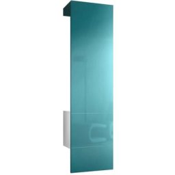 Garderobe Meubles d'entrée Carlton Set 5 Blanc - haute brillance & tons naturels - Panneau en