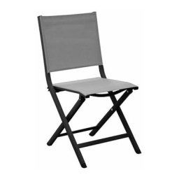 Chaise pliante thema graphite perle