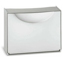 Meuble à chaussures modulable blanc - 51 x 19 x 39 cms