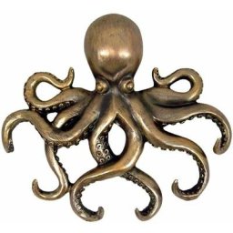 Ayyqh - Patere Porte Manteau de Poulpe, rochet Porte Manteau Rustique, Octopus Keychain Hook Home