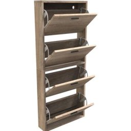 Meuble de Rangement a Chaussure 24 Paires - Armoire Etagere Grande Capacité pour Entree, Couloir