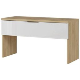 Banc à chaussures GW-Avino 38x92x51 cm Chêne Navarre et blanc Germania Multicolore