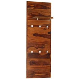 Vidaxl - Portemanteau Bois solide de Sesham 118 x 40 cm Brun