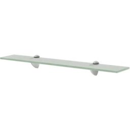 Tagère murale Verre 60 x 20 cm 8 mm Vidaxl Blanc
